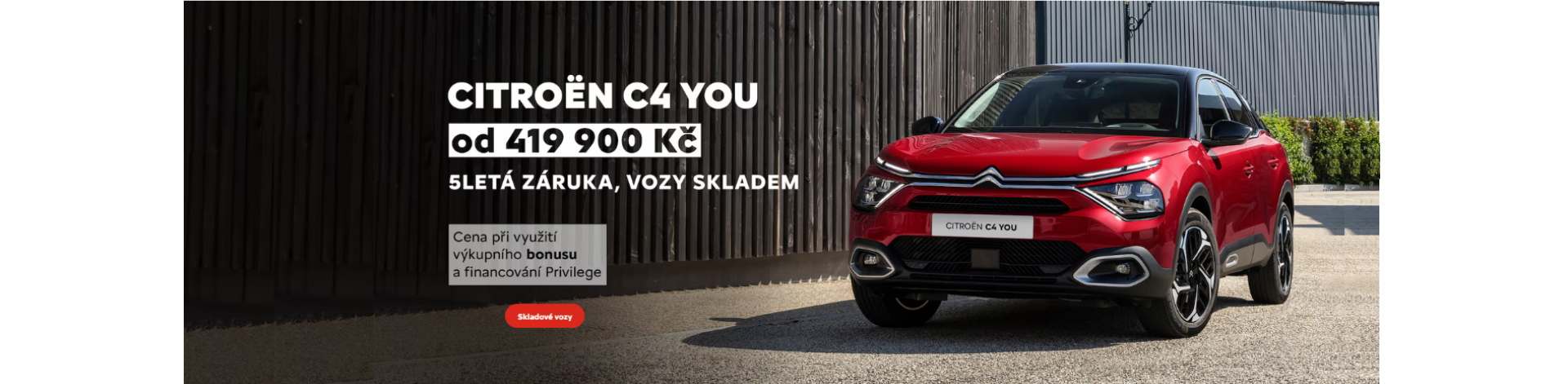 C4 vozy skladem